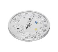 Alipis Adjustable Aneroid Barometer for Home Office Large Dial Wall-mount Weather Station with Weather Symbols Indoor Air Pressure Monitor for Accurate Forecasting and Senior-friendly