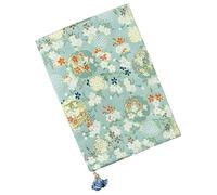 Alipis Adjustable Book Cover Sleeve Decorative Floral Satin Cloth Protector Lightweight Book Sleeve for Paperbacks and Hardcovers Classroom Use