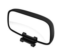 Alipis Adjustable Car Blind Spot Mirror with Wider Field of View and Stable Installation, Black Synthetic Material Vehicle Rear View Accessory for Safer Driving