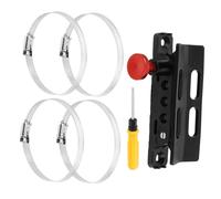 Alipis Adjustable Fire Extinguisher Mount Bracket for Cars Secure Holder for Various Vehicle Models with Wrench Included Practical and Sturdy Design for Reliable Safety