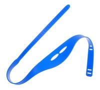 Alipis Adjustable Silicone Haircutting Template Band for Men and Children, Neckline Shaving Trim Guide, Portable Diy Hair Cutting Fade Shaping Tool in Blue