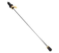 Alipis Adjustable Titanium Cello Endpin Tail Rod with Base for 3/4-4/4 Cellos, Metal Endpin Support Instrument Accessory for Stability and Durability