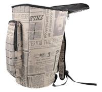 Alipis African Drum Carrying Bag Thickened Canvas Storage Pouch with Smooth Zipper and Comfortable Shoulder Straps for Outdoor Music Instrument Protection