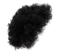 Alipis Afro Puff Wig Curly Bun Hair Extension 1.1b High Temperature Synthetic Fiber Voluminous Updo Hairpiece Women Headdress for Daily and Party Wear