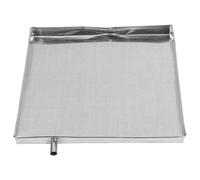 Alipis Air Conditioner External Unit Galvanized Iron Pan with Drainage, Water Collection Tray for Outdoor Ac, Floor Drain Pan for Washer Protection