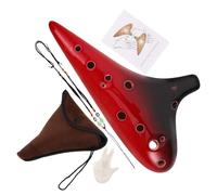 Alipis Alto Ocarina Ceramic Ocarina Instrument Musical Instrument for Beginners Advanced Players Use in Music Classes