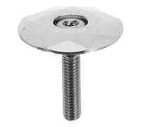 Alipis Aluminium Alloy Bicycle Headset Top Cap with Screw Set, Lightweight Stem Cover for Road and Mountain Bikes, Sturdy Cycling Accessory Improving Riding Efficiency and Extending