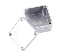 Alipis Aluminum Guitar Pedal Enclosure Metal Stomp Box Case DIY Replacement for Effects Pedal Board with Quality Craftsmanship and Environmental Safety