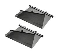 Alipis Automatic Retractable Car Sun Shield Side Window Shades Heat-preventing Black Louvers for UV Protection Roller Shutters for Cars Easy Installation for Rear and Side Windows