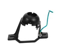 Alipis Ball Joint Ceiling Fan Mounting Bracket Kit for Sloped Cathedral Ceilings Iron Construction with Complete Screw Assembly Secure Electrical Box Brace for Living and Home Fans