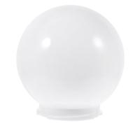 Alipis Ball Lampshade Globe Post Lantern White Outdoor Globes Lamp Post Lampshade Ceiling Fan s Wall Light Replacement Led Lawn Road Lights Acrylic Round