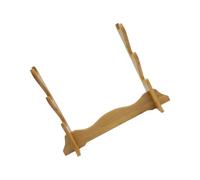 Alipis Bamboo Flute and Sword Display Stand Decorative Rack for Home Collection Holder for Flute Katana and Decorative Swords Compact Organizer for Musical Instruments and Collectibles