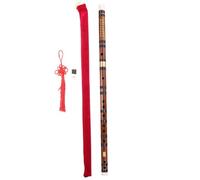 Alipis Bamboo Flute Playing Instrument Chinese Flute Traditional for Beginners Students for Learning Music at Home Classroom