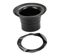 Alipis Bass Drum Enhancer Amplifier for Drum Set Volume and Tone Booster Compatible Percussion Accessory Professional Sound Amplification Black