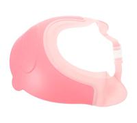 Alipis Bath Hat Hair Wash Hat Shower Cap Shield Adjustable Pe Material Cute Appearance Adorable Design Prevents Water Entering Ears Infants and Bath Time Protection