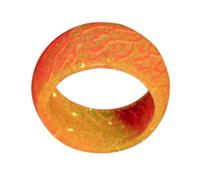 Alipis Beautiful Night Lights Ring for Women, Lightweight Resin Material Comfortable Skin Touch, Cool and Fashion Style Suitable for Daily Life and Travel