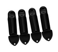 Alipis Beer Barrel Faucet Cleaning Brush Set Flexible Rubber Faucet Caps Insulation Covers and Beer Barrel Taps Black Plastic and Stainless Steel