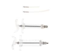 Alipis Bird Feeding Syringe Kit Stainless Steel and Plastic Hand Feeding Tube with 10ml and 30ml Capacity to Parrots and Sick Birds