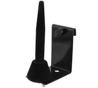 Alipis Black Iron and Plastic Instrument Stand for Saxophone and Flute, Convenient and Practical Wall Hanger Suitable for Homes and Music Rooms, Will Not Scratch Flute Surface