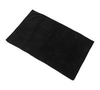 Alipis Black Polyester Makeup Mat 50x80cm for Vanity Table Protector, Nail Art Desk Cover for Beauty Styling, Photography Tablecloth for Exhibition and Dressing Table Accessories