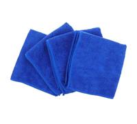 Alipis Board Microfiber Cleaning Cloth 4pcs Blue Magnetic Whiteboard Eraser with Built-in Magnet Strip, Removes Chalk Dust and Oily Residues for Classroom