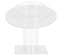 Alipis Bracelet Display Stand Acrylic Single Bangle Holder White Jewelry Organizer for Home and Shop with Anklets Display Hand Chain Jewelry Storage Tray