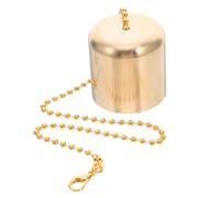 Alipis Brass Oil Lamp Shade Bottle Lamp Snuffer Cap Wick Extinguisher for Torch Flame Metal Candle Covers Replacement Home Decoration