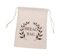 Alipis Bread Bags Reusable Linen Bread Storage Bag Drawstring Loaf Bread Container for Home Travel