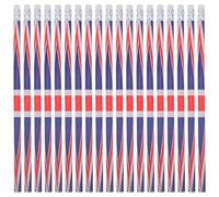 Alipis British Union Jack Flag Pencils 60Pcs with Erasers for School, Office, and Artistic Drawing Supplies