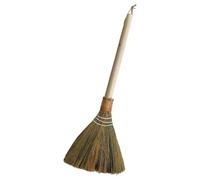 Alipis Broom - Sweeping Brush Indoor, Soft Indoor Broom - (Handmade Woven, 74cm) Perfect For Laminate, Vinyl Or Wooden Floor, With Multi-Section Handle And Flagged Bristle