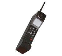 Alipis Brother Mobile Phone Model Vintage Cellphone Decor Desk Ornament Iron Tabletop Adornment Old Style Phone Model for Home Party Shop Display