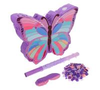 Alipis Butterfly Set with Stick and Blindfold for Birthday Party Purple Themed Candy Smash Childsafe Material Engaging Activity and Vibrant Decoration for Party Supplies