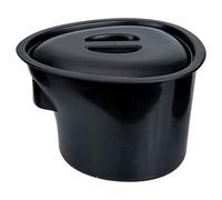 Alipis Camping Accessories Bedpan Urinals Bedside Commode Bucket with Lid Handle Replacement Spittoon Pail Chair Toilets Urine Pots Potty Urinals 5L Pee Pots Portable Toilet