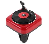 Alipis Car Air Freshener with Retro Record-player Design, Lightweight Plastic Fragrance Diffuser for Car Vent, Classical Style Bringing Fresh Aroma for Automotive Interior