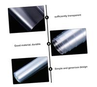 Alipis Car Paint Protection Film Transparent Auto Sticker Protector Invisible Scratch PVC Clear Film for Bumper Surface Air Release Adhesive