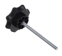 Alipis Car Spare Tire Mounting Bolt Metal-Plastic Hold-Down Fastening Hardware Easy Installation Secure Spare Wheel Carrier for Various Vehicle Models