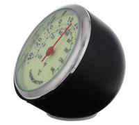 Alipis Car Thermometer Luminous Display, Multifunction Automotive Thermometer Self-adhesive for Vehicle Temperature Monitoring, Outdoor Window and Vehicle Accessories