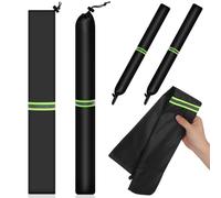 Alipis Car Windshield Wiper Covers with Reflective Strip - Pair of Rainproof Wiper Protective Sleeves for Snow Frost Bird Dropping Guard - Fits Cars Suvs Trucks