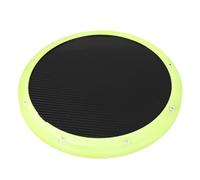 Alipis Carbon Fiber Drum Practice Pad Dumb Drum Pad for Professional Drummer Yellow for Basic Skills Training