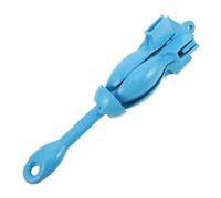 Alipis Carbon Steel Folding Kayak Anchor Lightweight Grapnel for Yachts Small Boats Use Blue Coated Corrosion Resistant Claw Design Easy Transport