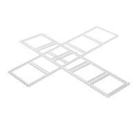 Alipis Carbon Steel Manual Stamp Cutting Die Mold for DIY Crafting Metal Frame Cutter for Hand Embossing Card Making Postage Stamp Shape Cutter Precision Tool