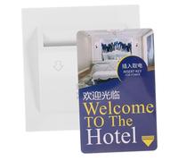Alipis Card Activated Energy Saving Switch Wall Plate with White Panel Delayed Power Off Control for Guesthouse and Dormitory Electricity Management Easy Three Wire Installation