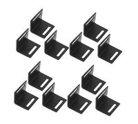 Alipis Cargo Corner Protectors and Cargo Handling Plastic 100pcs Black Triangular Edge Guards Multifunctional and Versatile for Ratchet Strap for Transportation and Truck Use