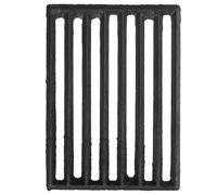 Alipis Cast Iron Firewood Stove Channel Grate, Thickened Metal Fire Grate with Square Cover, High Temperature Resistant Stove Accessory 21.5X16Cm for Barbecue and Fireplace Use