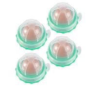 Alipis Cat Treats Edible Lickable Candy Ball 4pcs Kitten Snack with Cover for Care and Training