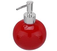 Alipis Ceramic Pump Dispenser Bottle Refillable Lotion Container with Squeeze Pump for Hand Soap and Moisturiser Portable Unisex Bathroom Accessory