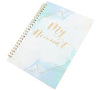 Alipis Checkbook Register Ledger Book Marble Light Red Currency Tracker Expense Tracker Personal Financial Record Organizer for Banking and Money Management