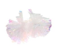 Alipis Cheerleading Pom Poms Handheld Cheerleader Pompoms and Portable Plastic Material with Secure Grip Design 2pcs for Dance Performances and School Sports Events for Squad Spirit