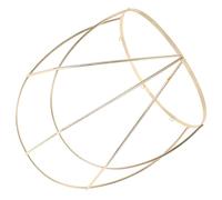 Alipis Chinese Traditional Hair Crown Frame Metal Hair Accessory Base for Hanfu Headdress DIY, Electrophoresis Gold Three-Tier Bride Crown Display Stand Suitable for Wedding and Home