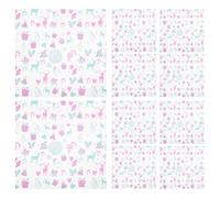 Alipis Christmas Wax Paper Sheets: 100 PCS Deli Parchment Paper Sheets- Greaseproof Food Basket Liners for Wrapping Cookies Candies Sandwiches Xmas Holiday Party Decorations